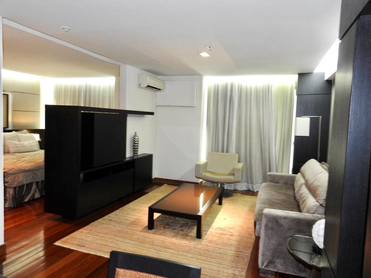 Constantino Hotel E Eventos Juiz de Fora Luaran gambar A living room in a modern apartment